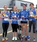 Senior womens Northern 4 Stage Road Relay, Warrington. Photo: David T. Hewitson/Sports for All Pics
